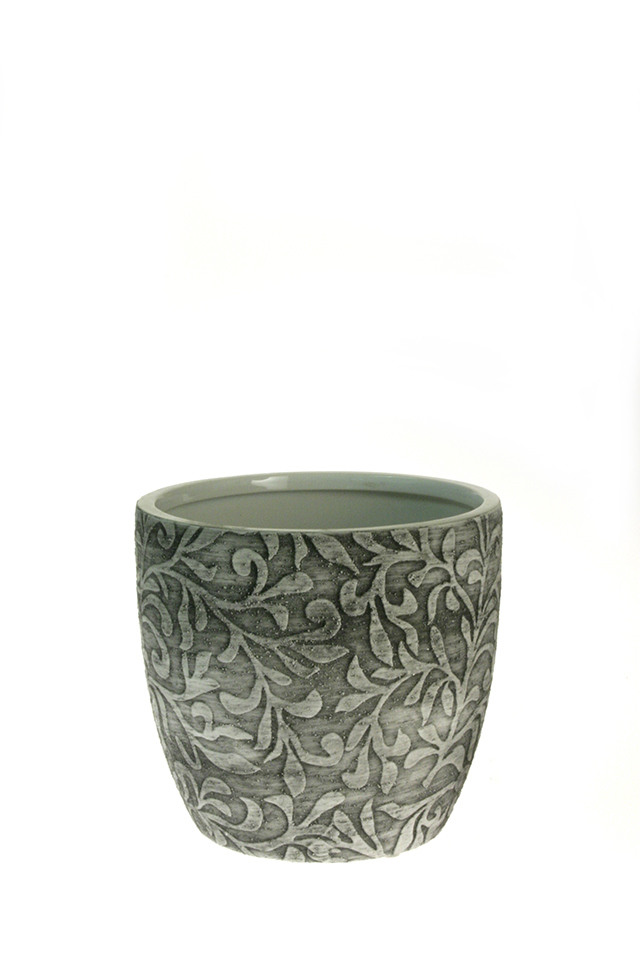 CERAMIC CERAMICS VASE VASES CONTAINER CONTAINERS MODERN MODERNS TEXTURE TEXTURES MATT MATTS RIB RIBS RIBBED RIBBEDS MEDIUM MEDIA DAMASQUE DAMASQUES BOWL BOWLS 175D 175DS 165MMH 165MMHS ROUND ROUNDS SHAPES SHAPE M DAMASK DAMASKS
