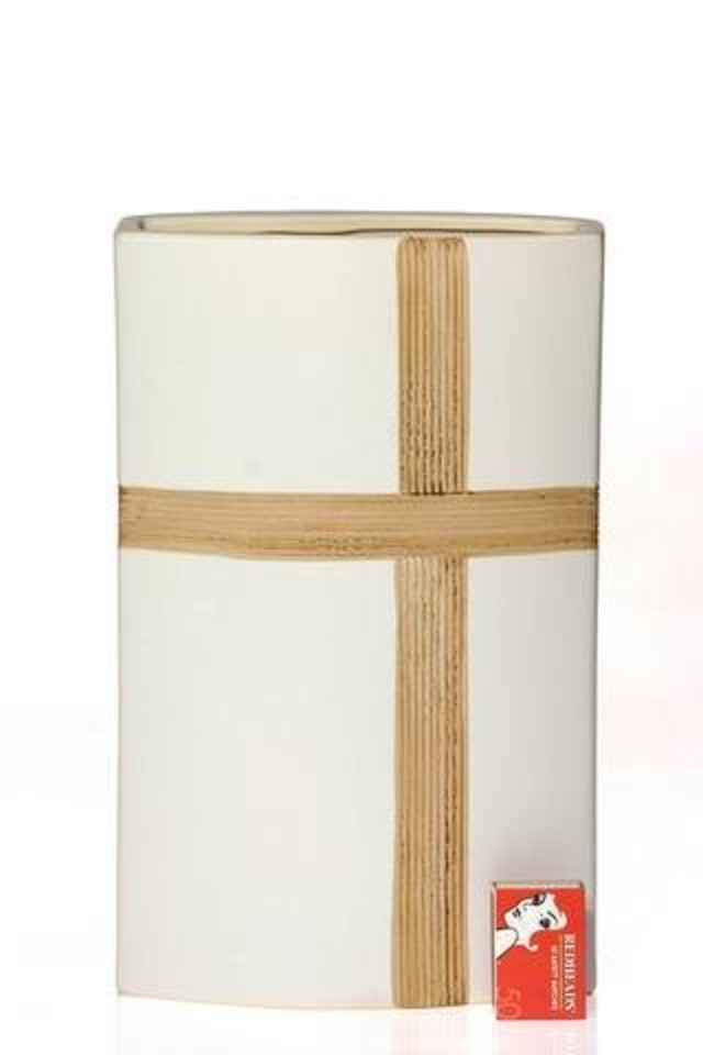 CERAMIC CERAMICS VASE VASES CONTAINER CONTAINERS POT POTS GLAZE GLAZES GLAZED GLAZEDS FULLY FULLIES FULLIE SQUARE SQUARES CUBE CUBES RECTANGLE RECTANGLES MEDIUM MEDIA OVAL OVALS TIE TIES TY 190X95X310MMH 190X95X310MMHS RECTANGULAR RECTANGULARS SHAPES SHAPE PLAIN PLAINS WITH WITHS
