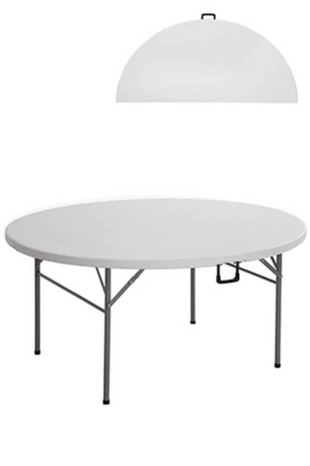 Round Banquet Table Moulded Fold, Round Function Tables