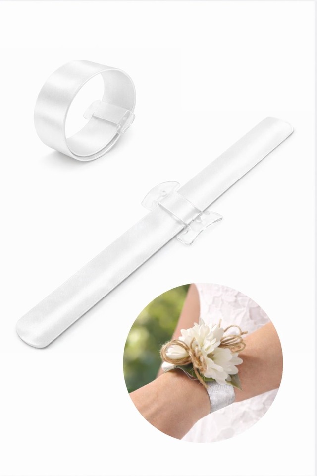 WEDDING WEDDINGS PARTY PARTIES PARTIE EVENT EVENTS CORSAGE CORSAGES BRACELET BRACELETS WRIST WRISTS WRISTLET WRISTLETS HOLDER HOLDERS BAND BANDS BRIDE BRIDES BRIDAL BRIDALS SLAP SLAPS SATIN SATINS
