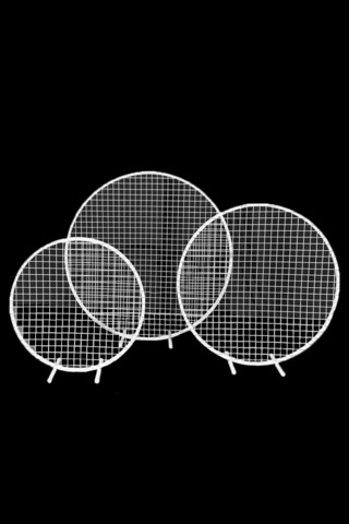 S 3 Standing Hoops with Mesh 80 100 120cmD Holstens